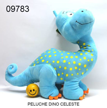 Imagen de PELUCHE DINO CELESTE 5.24